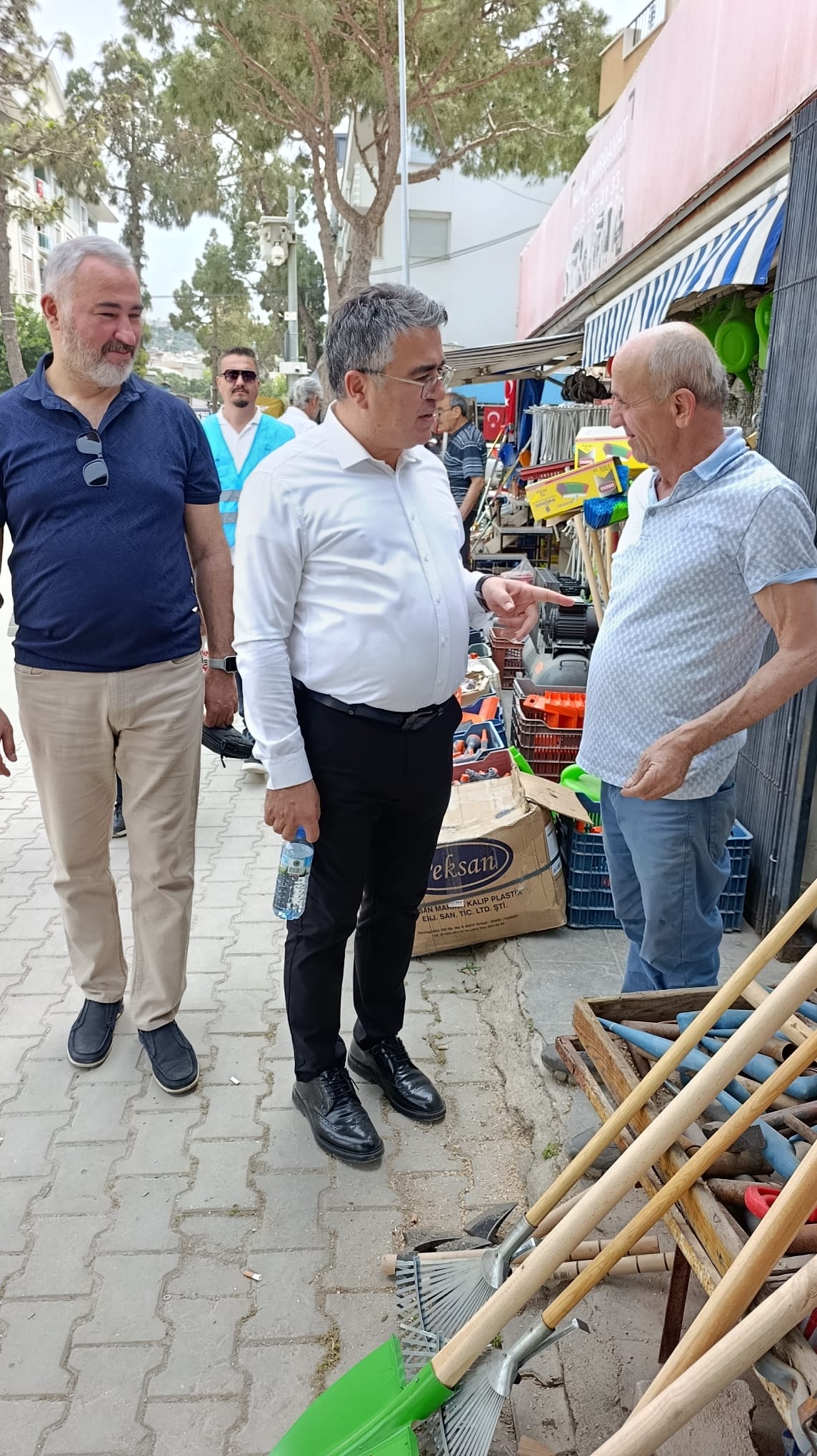 Yapı malzemeleri esnaf ziyareti