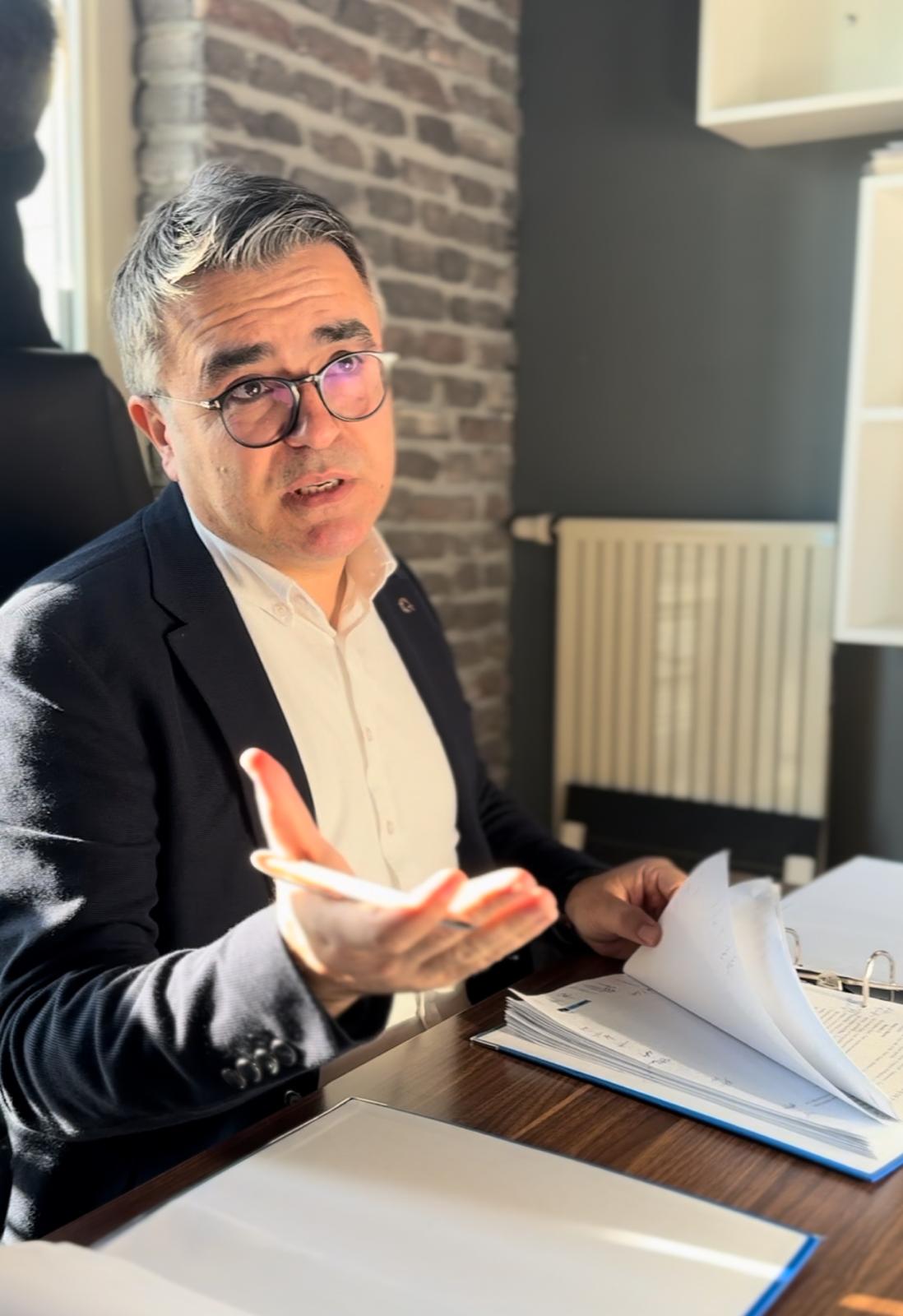 Ofis çalışması portresi